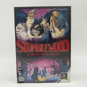 Gigamic Stumblewood Board Game Spooky Memory Game New